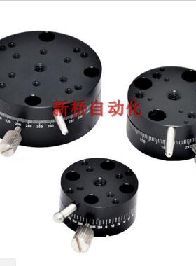 现货θ轴手动磨合安装旋转调滑台RG微25/041/60粗调位移E工作平台