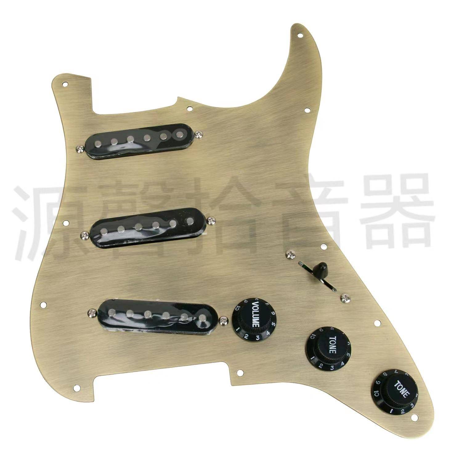 源馨厂家ST电吉他单单单金属面板拾音器线路总成