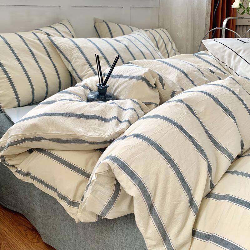 床上用品四件套纯棉裸睡被罩床单全棉被套床笠,电子元器件市场,其它元器件,淘宝优惠券,粉丝福利购,淘宝优惠卷