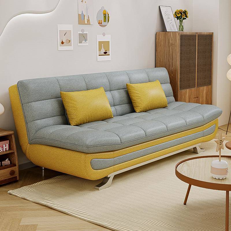 两用沙发床可折叠简约现代客厅书房小户型双人多功能1.9米出租房