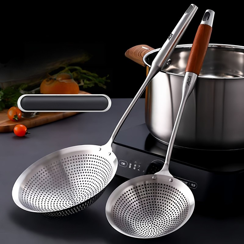 不锈钢漏勺火锅家用饺子一体成型笊篱捞面厨房油炸过滤网捞勺,家庭/个人清洁工具,水槽过滤网,淘宝优惠券,粉丝福利购,淘宝优惠卷