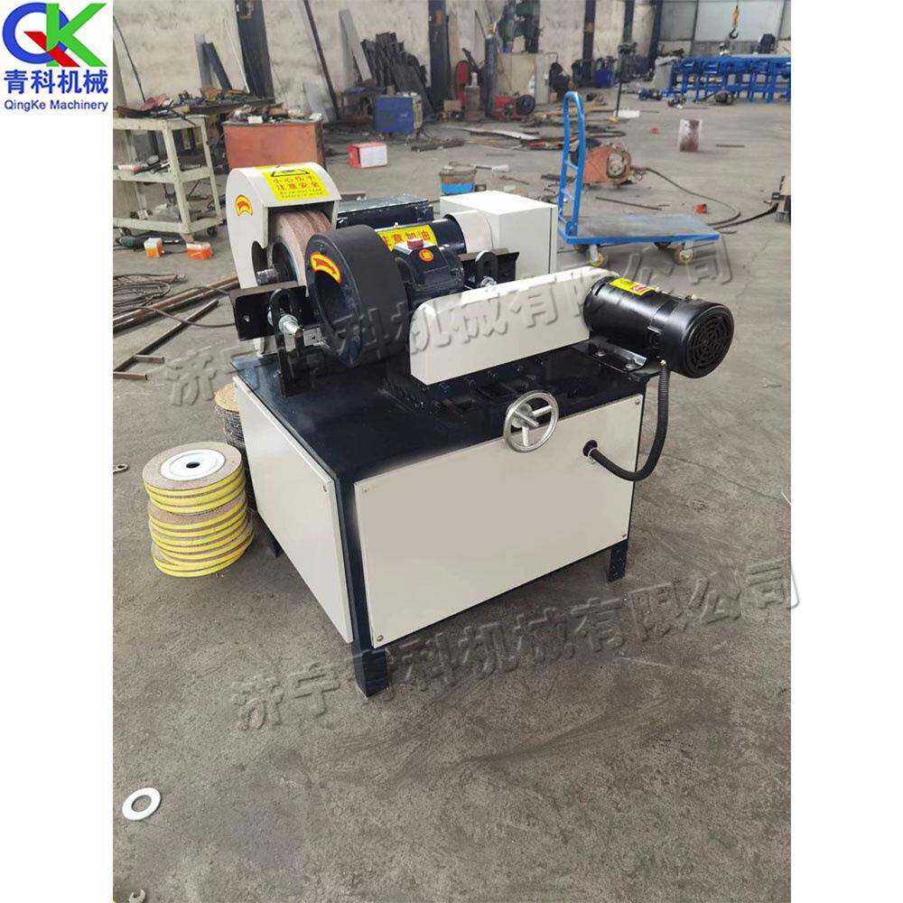 五金工艺品除锈机 不锈钢金属管材抛光机 台式磨研拉丝抛光设备