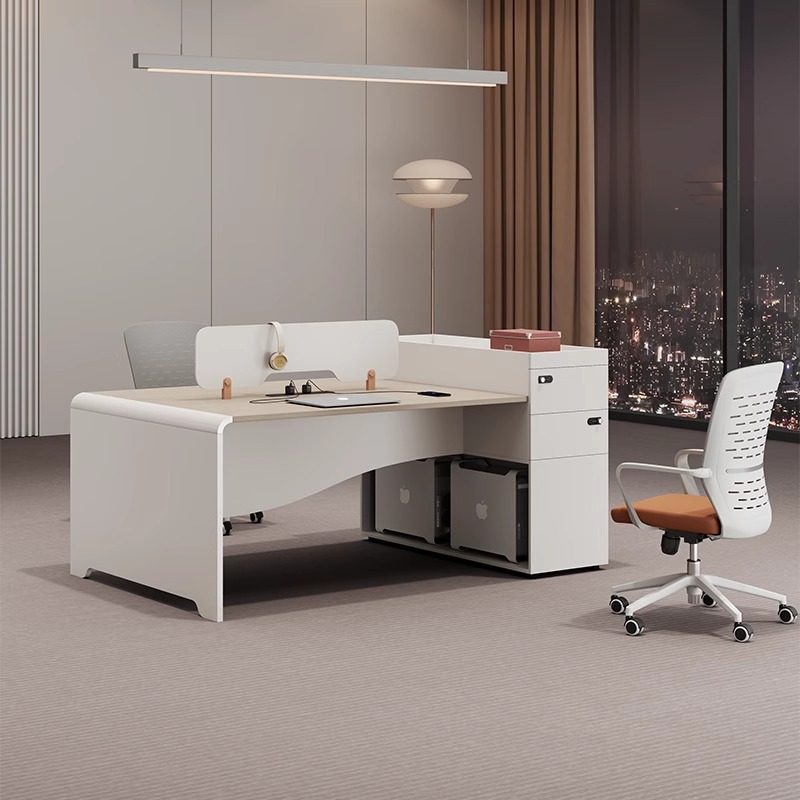 定制高柜职员办公桌员工位简约现代财务桌双四人位办公室家具桌椅,商业/办公家具,办公电脑桌,淘宝优惠券,粉丝福利购,淘宝优惠卷