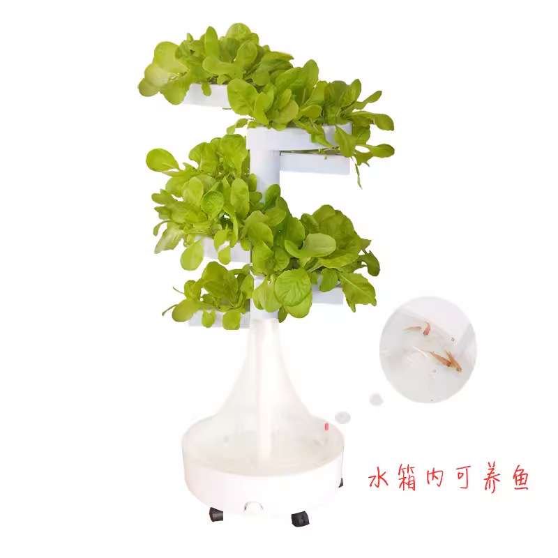 好多菜 螺旋式无土栽培阳台种菜水培种植机 水耕蔬菜种植盆容器