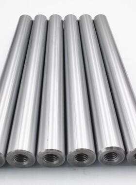 轴承钢直线光轴Gcr15材质镀铬硬光轴SFC30，可按图纸加工攻牙