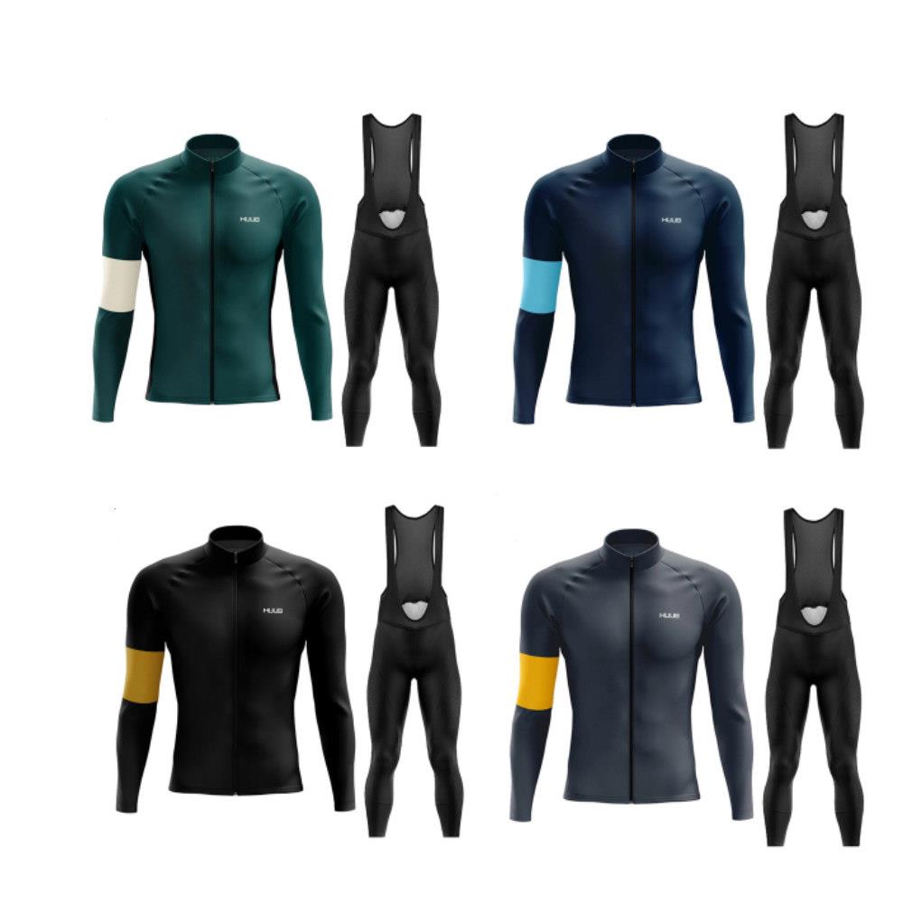 HUUB系列夏季长袖骑行服男透气速干公路车自行车山地车竞技赛上衣