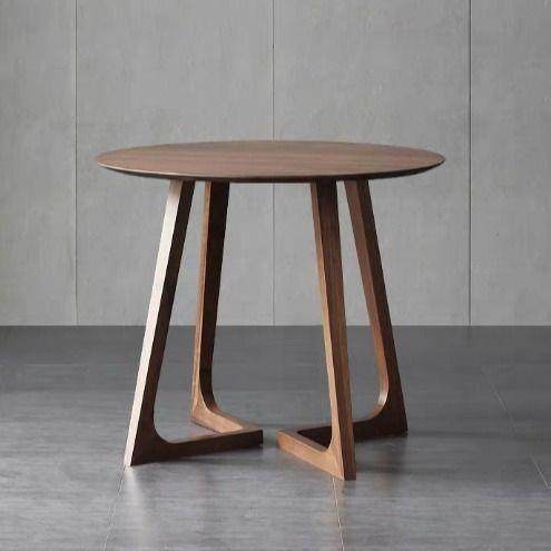 实木餐桌圆桌小茶几白橡木餐桌椅简约现代家用阳台角几休闲洽谈桌,电子元器件市场,其它元器件,淘宝优惠券,粉丝福利购,淘宝优惠卷