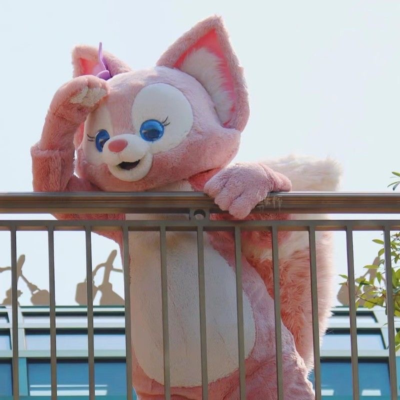 玲娜贝儿粉色狐狸卡通玩偶服COS