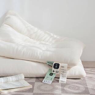 简约黑苦荞养护枕儿童枕芯成人荞麦枕头软硬适中学生养护枕头