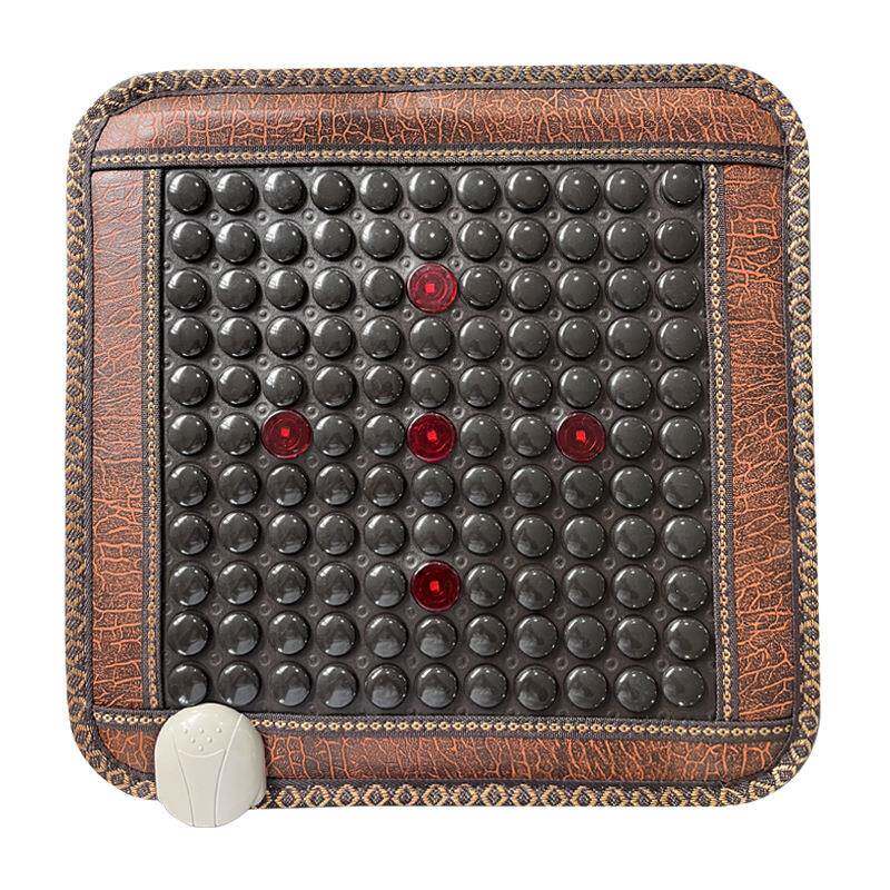 光子光波托玛琳锗石电加热坐垫办公室椅垫靠垫老板椅垫四季通用