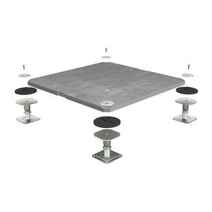 GRC无机中质水泥地板室装配式数字心办公27527架空网络活动地板砖