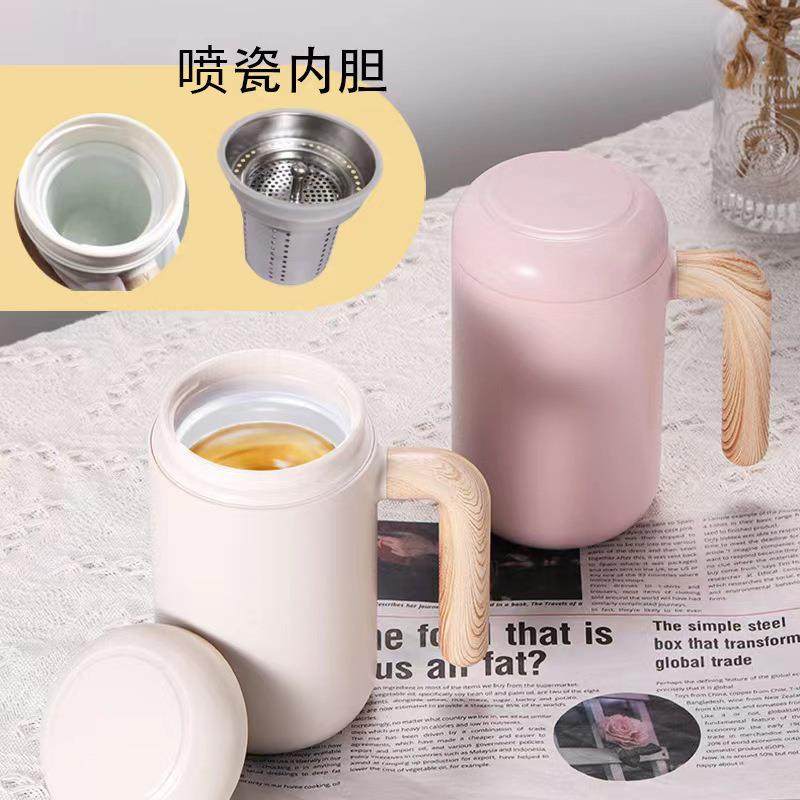 保温杯陶瓷内胆女生2024新款茶水分离泡茶带把手柄办公室马克杯,鲜花速递/花卉仿真/绿植园艺,割草机/草坪机,淘宝优惠券,粉丝福利购,淘宝优惠卷
