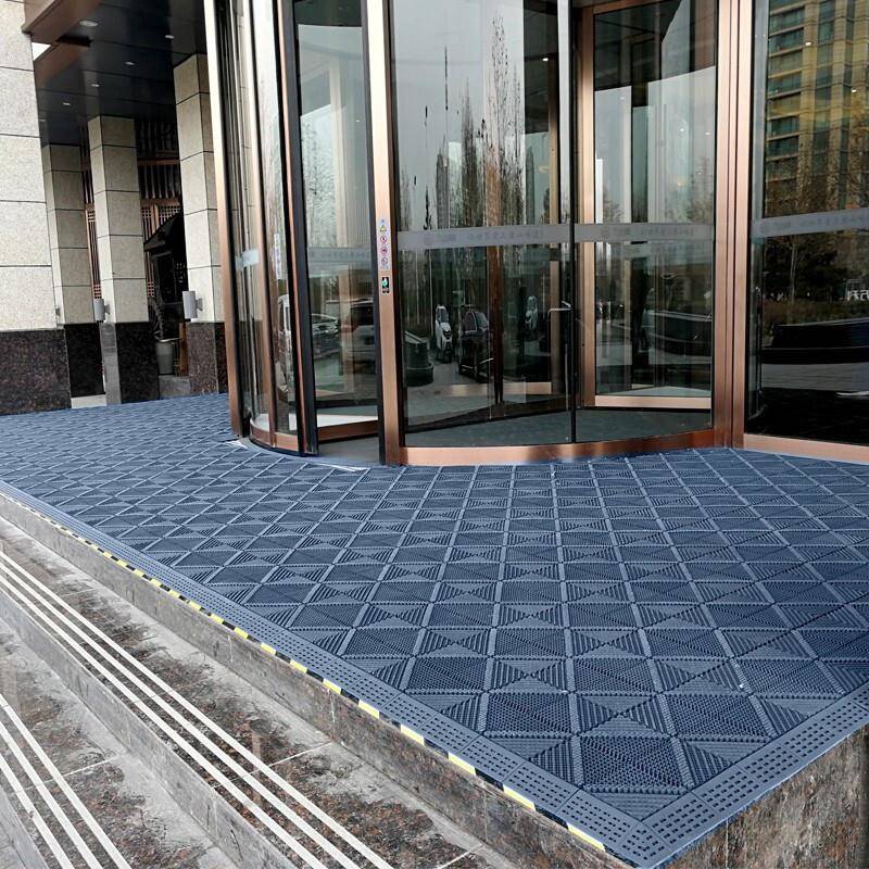 EVA三合一拼接地垫室外防滑垫商用蹭土门垫 超市商场进门脚垫