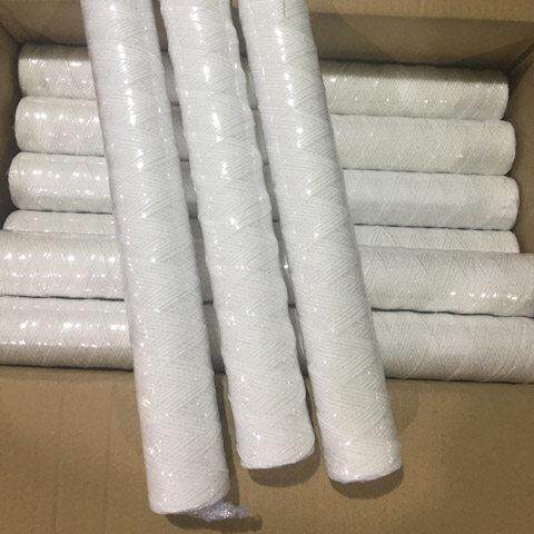 厂家直销电镀过滤棉芯20寸10寸线绕棉芯 PCB线路板PP专用高效碳芯