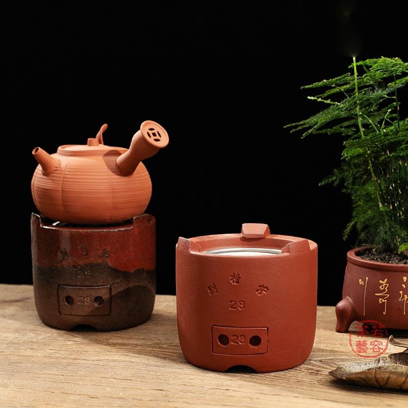 煮茶炉电炭炉电炉丝茶炉电热丝碳炉红泥家用工夫茶小火炉烧水茶具