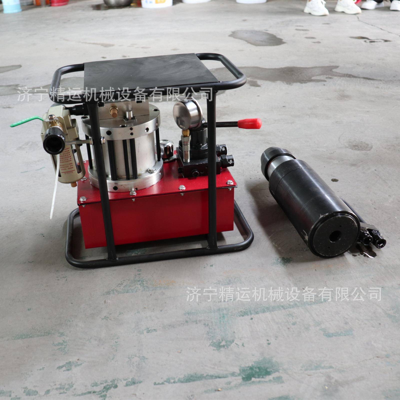 气动式矿用张拉机具就MQ22-300/63张拉千斤顶井下隔爆褪锚顶