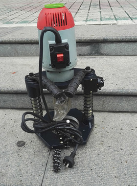 114C型开孔设备工具金属管开孔  带链条的管道开孔机 钢管打眼机