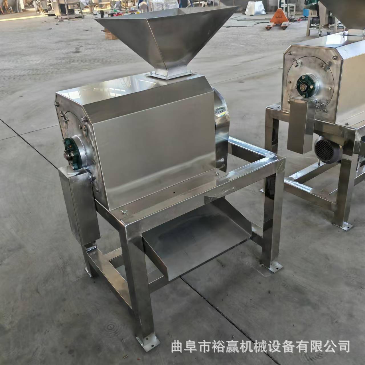 柿子柠檬工业打泥机 黄姜破碎打浆设备 大型不锈钢芒果去核打浆机