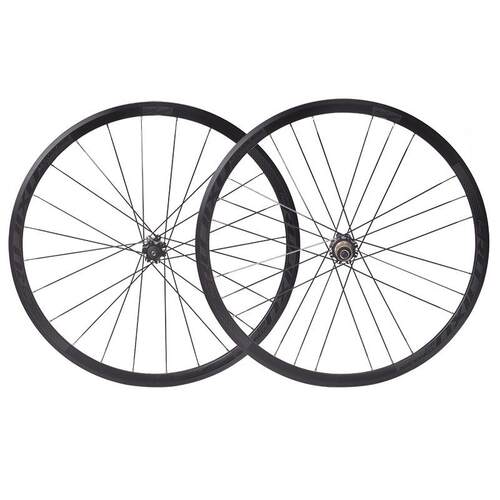RUJIXU700C 30mm公路碟刹G3编法前二后五轴承自行车轮组