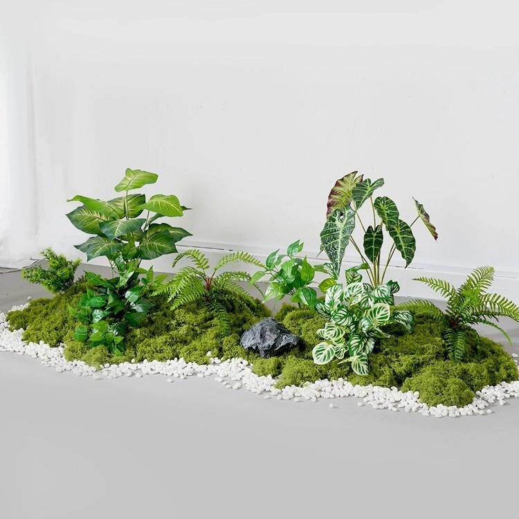 仿真青苔仿生苔藓人造草坪室内造景假草皮庭院青苔绿植布置装饰