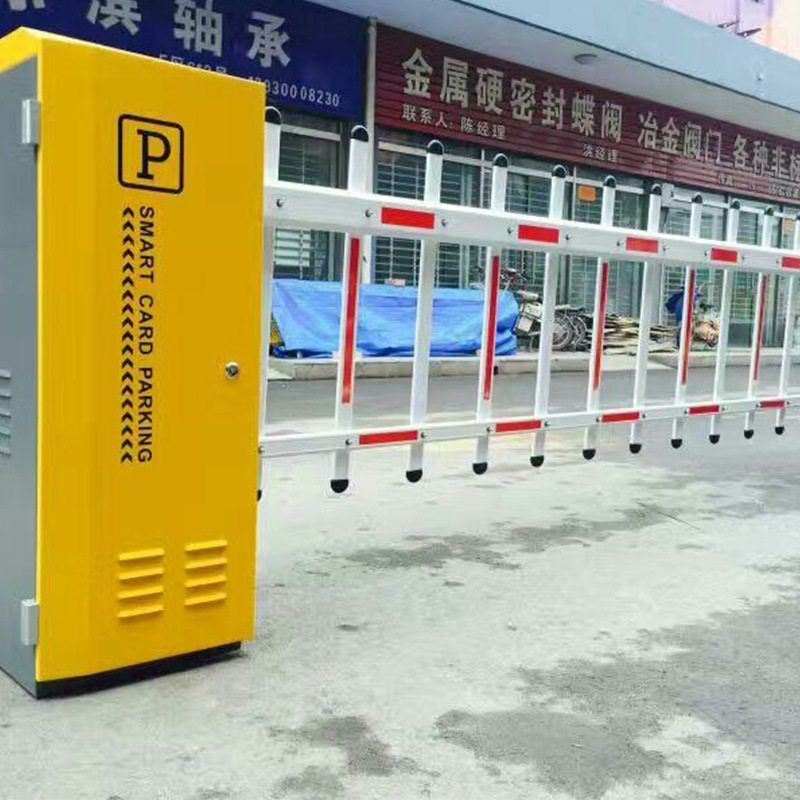 可定制道闸生产厂家批发广告栅拉门小区车牌识别道闸停车场道闸