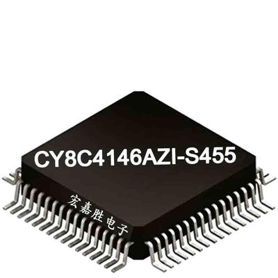 CY8C4146AZI-S455 TQFP-64 CYPRESS 赛普拉斯 MCP单片机 微控制器