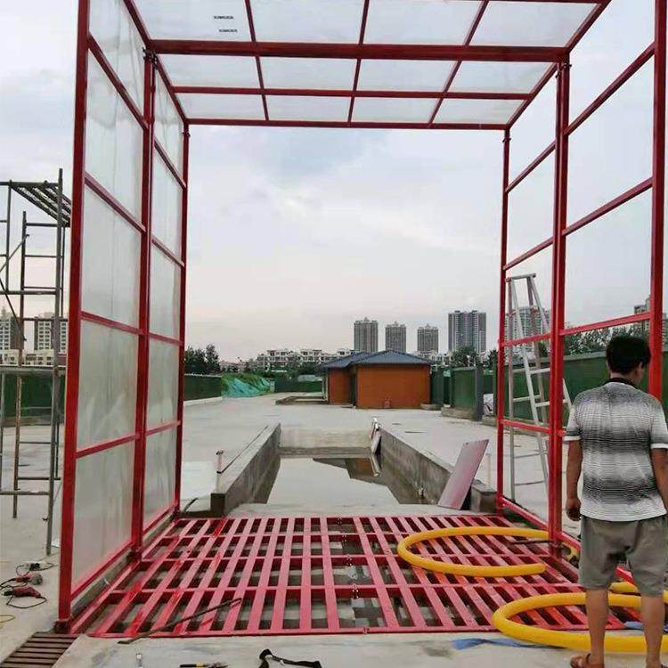 工程洗车机大型运煤车辆冲洗设备全自动洗车机器