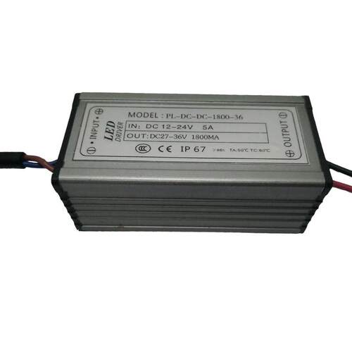 太阳能驱动 10串6并60W 12-24VDC输入 1800MA 低压投光灯电源