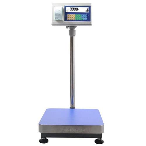 厂家直销 150/300kg打印台秤 不干胶标签打印台秤U盘数据存储台秤