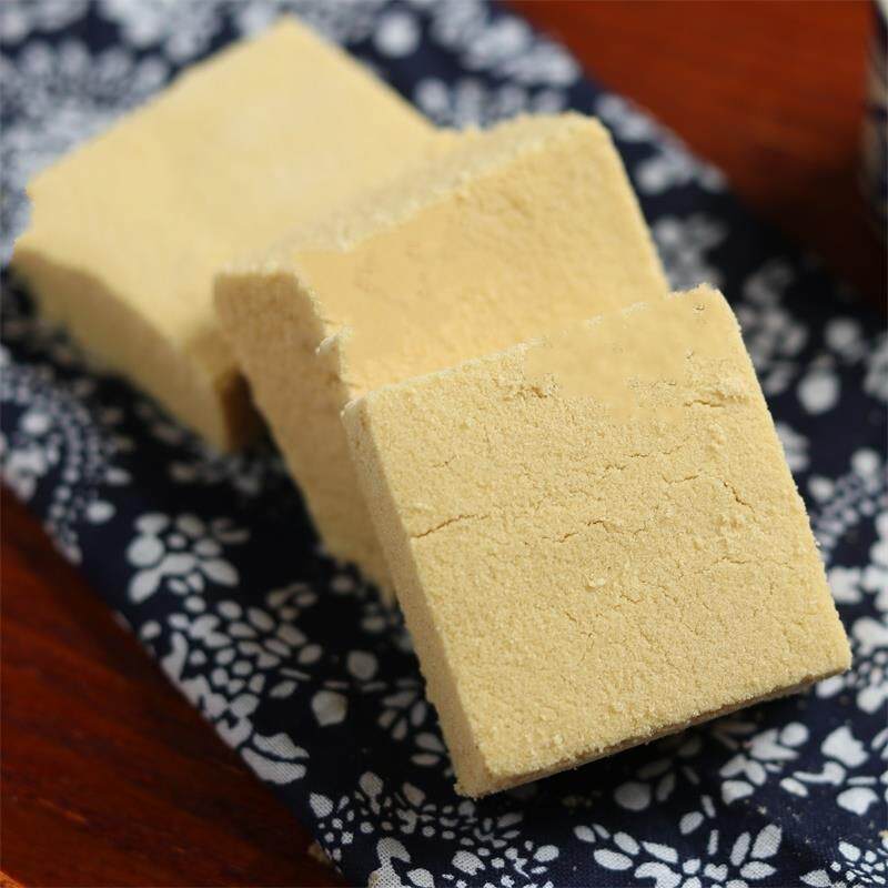 唐山特产 纯绿豆糕 老式北方水磨蒸干豆糕传统糕点茶点380克包邮