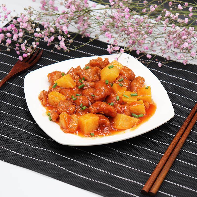 福州聚春园荔枝肉 闽菜小吃生荔枝肉快餐加热速食 两包套餐家常菜