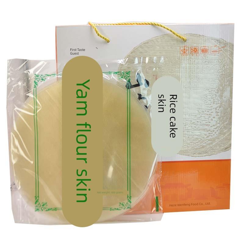 山药粉皮礼盒山东菏泽定陶山药粉皮印象曹州绿豆山药粉皮礼盒装