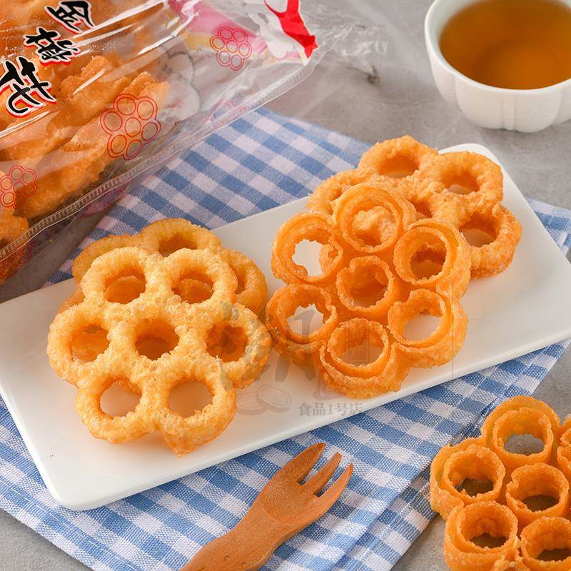 潮汕特产梅花酥炉窗土炭酥饼儿时回忆怀旧美食小吃零食蜂窝煤年货
