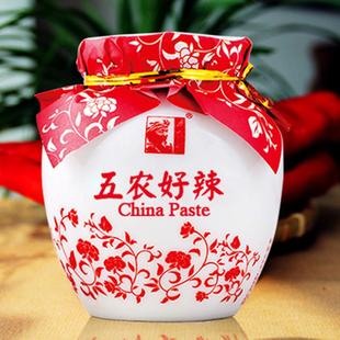 兰考特产五农好辣 鲜辣椒酱馒头蘸酱 下饭酱香辣酱230g/瓶 调味酱