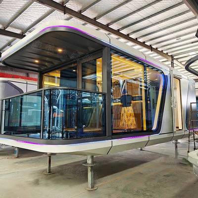 recruit agent Space capsule homestay 移动智慧住房铝制民宿