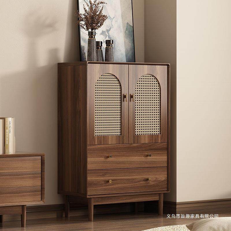 客厅收纳柜斗柜小立柜复古藤编实木腿置物柜卧室靠墙储物柜抽屉柜,鲜花速递/花卉仿真/绿植园艺,割草机/草坪机,淘宝优惠券,粉丝福利购,淘宝优惠卷