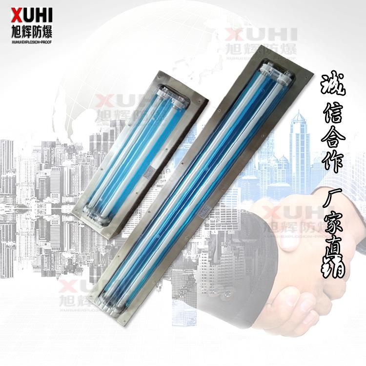 BPY不锈钢防爆日光灯2*18W 防爆洁净灯 防爆LED双管灯 照明灯