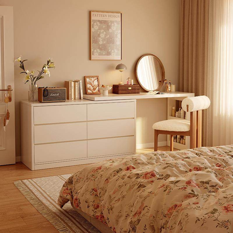 梳妆台斗柜一体现代卧室简约2025新款法式化妆桌床尾柜电脑桌收纳,鲜花速递/花卉仿真/绿植园艺,割草机/草坪机,淘宝优惠券,粉丝福利购,淘宝优惠卷