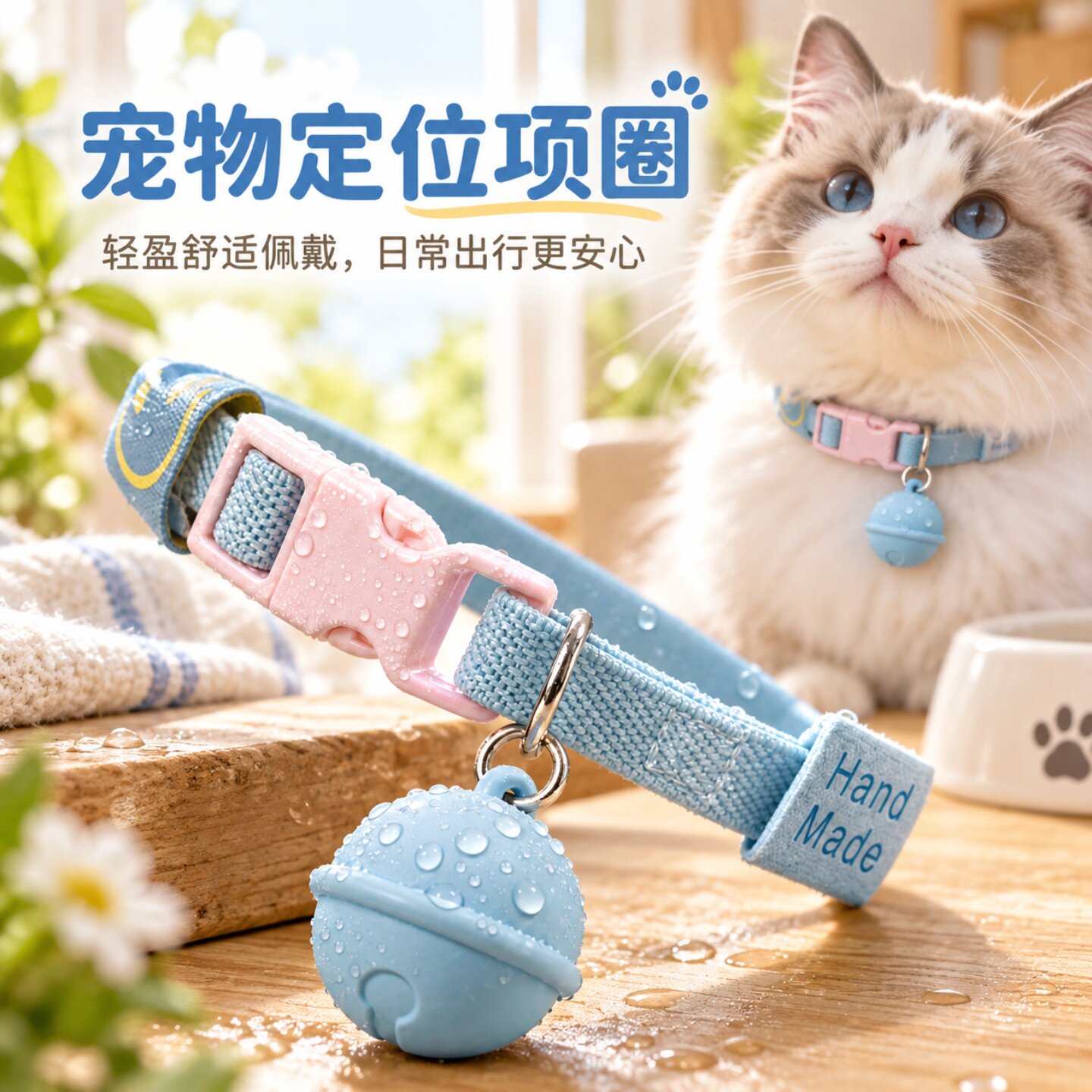 宠物GPS防水定位器智能项圈
