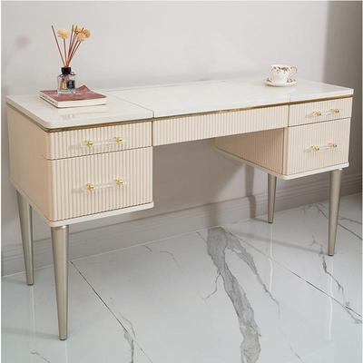 轻奢意式化妆台网红卧室翻盖梳妆台现代卧室家用化妆桌实木化妆椅