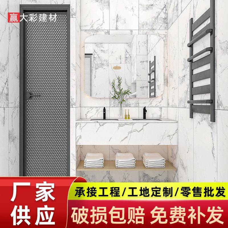 柔光鱼肚白瓷砖600x1200别墅客厅大理石地砖浴室厨房爵士白墙砖