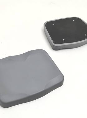 划船机PU发泡坐垫 健身车座垫 健身器材灰色鞍座划船器高硬度弹性