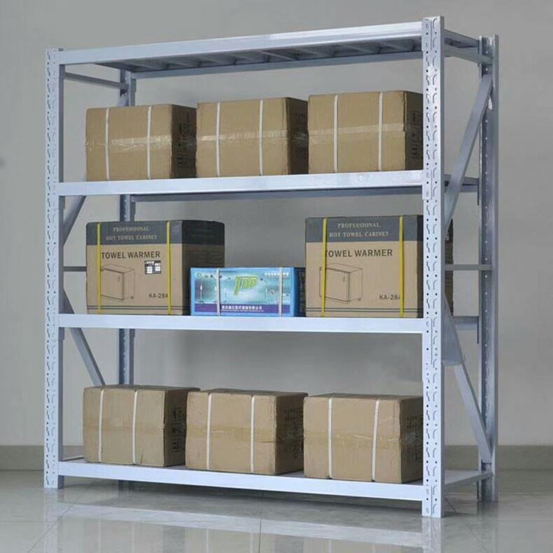轻型仓储货架仓库轻型货架承重100公斤层高可调节多层货架