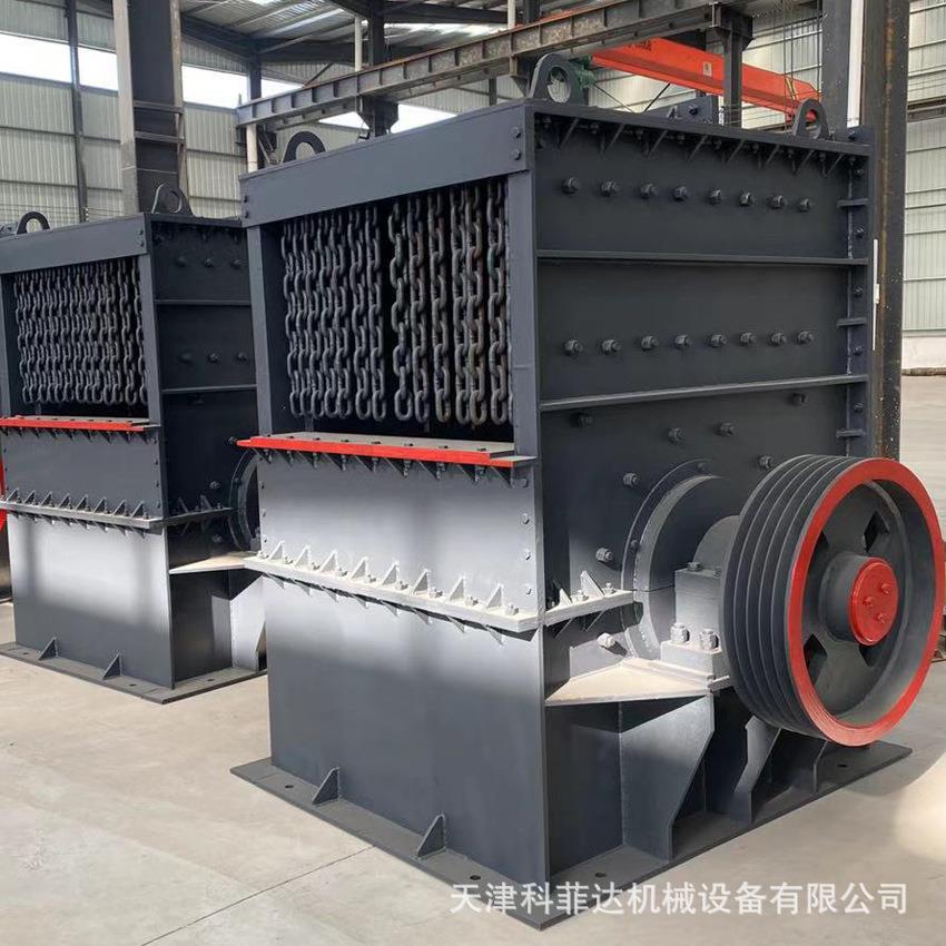 方箱式破碎机大口径混凝土预制件水泥板石膏板粉碎重锤破碎机厂家
