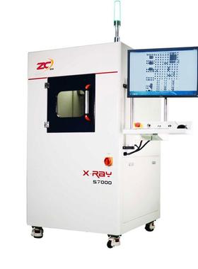 X-RAY检测设备S7000检查BGA主板气泡、连锡偏位等等