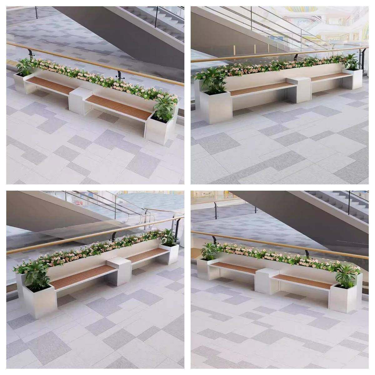 户外铁艺花箱座椅带柜门防腐木长椅坐凳组合阳台造景庭院,鲜花速递/花卉仿真/绿植园艺,割草机/草坪机,淘宝优惠券,粉丝福利购,淘宝优惠卷