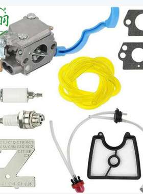 Husqvarna 125B 125BX 125BVX化油器空滤器 胡斯华纳配件 C1Q-W37