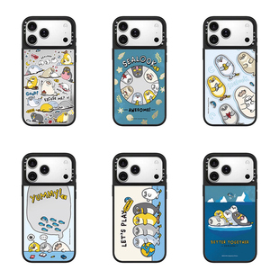 CALG海豹看看sealook适用苹果手机壳iphone11 12 13 14 15 16 17promax新款外壳高级感小众磁吸2025网红爆款