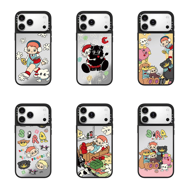 CALG可爱Sora和她的朋友们适用苹果手机壳iphone13 14 15 16 17promax新款外壳高级感小众磁吸2025网红爆款