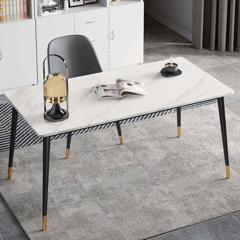 书房岩板书桌极简家用小户型长条办公桌子轻奢简约现代台式电脑桌,电子元器件市场,其它元器件,淘宝优惠券,粉丝福利购,淘宝优惠卷